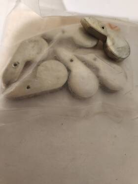 810295 Kawasaki Sno Jet Snowmobile Recoil Pawl Lot Of 6 Oem Nos Vintage