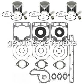 141982713 Kimpex Polaris Ultra Touring 680 Rebuild Kit Pistons Gaskets Bearings Crank Seals Std