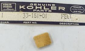 Kohler 33-151-01 Genuine Replacment Armature Plate Lubericating Wick / Pad