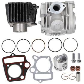 1-6378426-669458 Labwork Top End Kit Cylinder Head Piston 39mm Replacement For Honda Xr50 Z50r Crf50