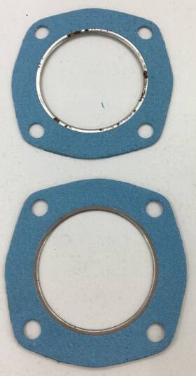 G1156 Lemans 2 Pack Arctic Cat Kawasaki Snowmobile Cylinder Head Gaskets Fits 71-75