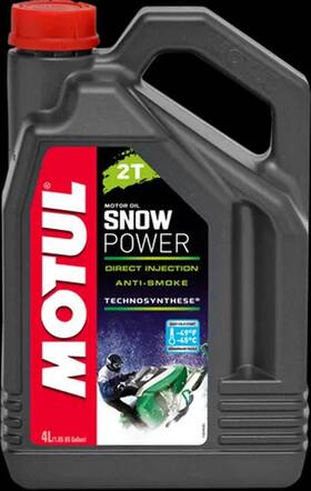 4txcshwvro Motul Snowpower 2t Synthetic Engine Motor Oil 4 Liter 1 Gallon