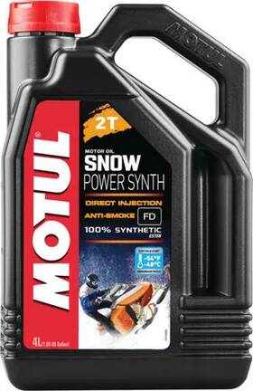 6lhwzcwf01 Motul Snowpower 2t Ester Engine Motor Oil 4 Liter 1 Gallon