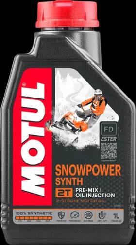 Jgqfptb6ve Motul Snowpower 2t Synthetic Engine Motor Oil 1 Quart Liter