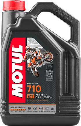 Xechg91pk6 Motul 710 Synthetic 2t Injector Premix Motor Oil 4 Lpolaris Indy 900 05-06