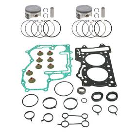 Nw-10011-2-sm-09508t Namura & Spi Namura/spi .020 Over Bore Top End Kit For Ski-doo 600 Ace 4-strokes - 74.5mm