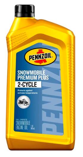 550069717 Pennzoil Snowmobile Premium Plus 2-cycle Full Synthetic Engine Oil - 1 Quart