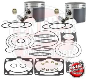 027-708-10 Polaris Top End Rebuild Kit 700 Rmk Es Cfi 2009-2010 Snowmobile 81mm Std