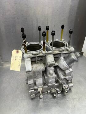 0453150 Polaris 07 08 09 10 11 12 13 Iq Lx 750 Weber Turbo Engine Block Cylinder Case