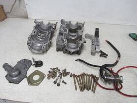 1204721 Polaris 15 Rmk Pro 800 Cases Engine Crank Case Bottom End Stock Oem #4774