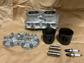 3023974 Polaris Rmk 850 Patriot Cylinder Boost Head Pistons Engine Top End Kit Take Off