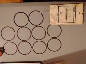 3081741 Polaris Vintage Snowmobile .020 Piston Rings 10 530cc