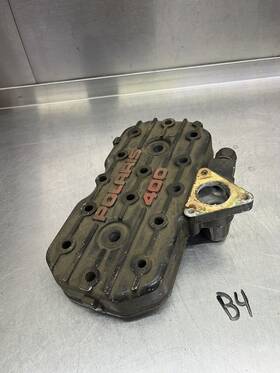 3083451 Polaris 1986 Indy 400 Snowmobile Engine Motor Cylinder Head 85 86 87 88 89 90 91