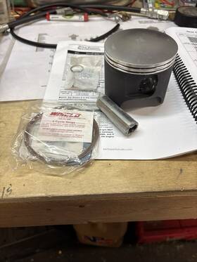 3584kd Polaris Genesis Coated 91mm Piston Rings And Pin