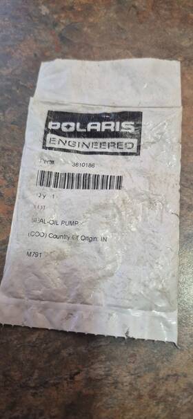 Polaris 3610186 Oil Pump Seal