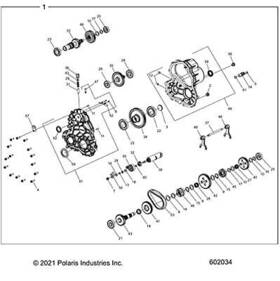 Ext24x1.75 Polaris 5847 Model 3236060 Ring-retain 130373 Titan 800