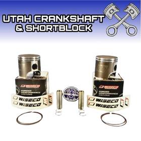 2437ps Polaris 600 Wiseco Std Bore New Piston Set 2006 Fusion Rmk Switchback Ho