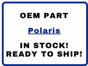 7555823 Polaris Nos Oem Yellow Zinc Plated Washer Qty. 1