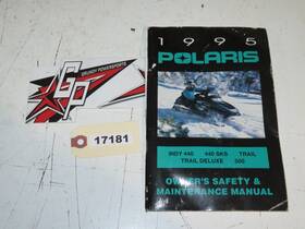9912807 Polaris 1995 Indy 440 Sks Trail Deluxe Owners Safety And Maintance