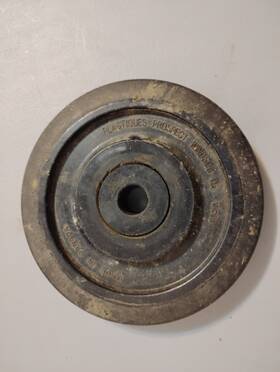 Ppd 5.630 11/16 Vintage Snowmobile Idler Wheel Inch I.d. Bad Bearing