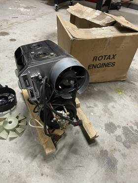 Rotax 3857410 447 Bombardier Engine