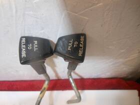 18194-18195 Rupp Hood Release Latch Nitro Yankee American Sport Rally Vintage Snowmobile
