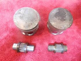 26077 Rupp 340 1976 Nitro Magnum Pistons With Rings Liquid Cooled L/c Snowmobile