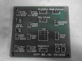 33400 Rupp Terminal Circuit Board Pn. Very Nice And Clean