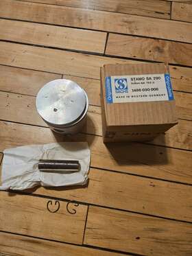 1486 Sachs 030 006 Nos Snowmobile Piston