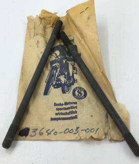 Sachs 3640-003-001 2 - Vintage Engine Cylinder Studs M8x140 Sa2-440 Nos Oem