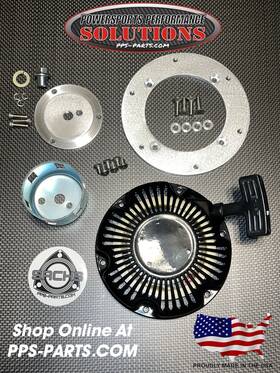 Km48-ps Sachs Wankel Km48 Rotary Engine Pull Starter Recoil Retrofit Kit