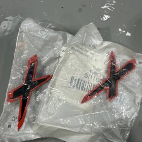 291004770 Ski-doo New Oem Emblem X Summit/renegade/mxz Qty 2