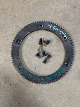 861791800 Ski-doo 417222669 2004 Skidoo 600 Sdi Starter Ring Gear With Bolts