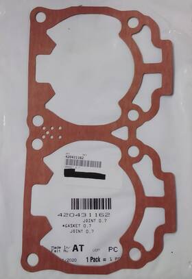 420431162 Ski-doo 42043162 Nos Oem Skidoo Cylinder Base Gasket 600 Ho Sdi .7mm 4-10 420431162 Ski-doo 42043162 Nos Oem Skidoo Cylinder Base Gasket 600 Ho Sdi .7mm 4-10