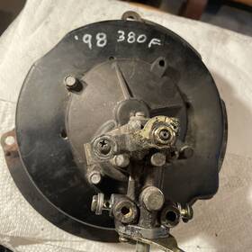 420887990 Ski Doo Recoil Rewind Pulley Starter Assy 98 Skandic 380- 500f And Oil Pump 142