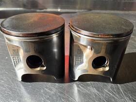 420893797 Ski-doo 2018 Skidoo Summit 850 Etec Piston Pistons Pair 2017 - 2023 Oem Genuine Rotax