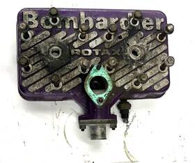 420913544 Ski-doo Formula Mach I 670 Oem Cylinder Head Perfect Domes 1996 M/y