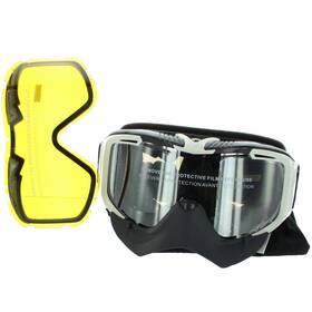 4476700001 Ski-doo New Oem Holeshot Goggles White/blanco