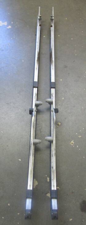 503191920 Ski-doo Oem 2009 Summit X 800r Power Tek Everest 600 163 Inch Runner Track Set