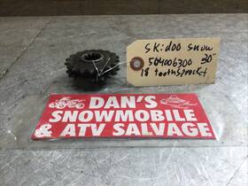 504006300 Ski Doo Sprocket 18 Teeth # Ski-doo Bombardier Snowmobile 504006300 Ski Doo Sprocket 18 Teeth # Ski-doo Bombardier Snowmobile