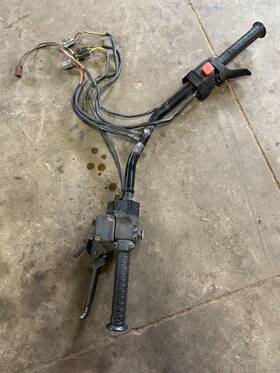 506125900 Ski-doo 1998 Skidoo Mxz 583 Summit 670 Throttle Handlebars Hand Steering Grips