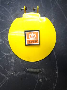 5721702 Ski-doo Oem Vintage 1971 Nordic 399 Fuel Tank Door 5721702 Ski-doo Oem Vintage 1971 Nordic 399 Fuel Tank Door