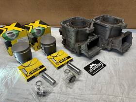 6923850 Ski-doo Skidoo Mxz 500 Cylinders 200 Refund Pistons Top End Kit Legend #27 6923850 Ski-doo Skidoo Mxz 500 Cylinders 200 Refund Pistons Top End Kit Legend #27