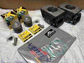 6923970 Ski-doo Skidoo 550 F Gtx Mxz Skandic 400 Refund Pistons Cylinders Top End Kit #381