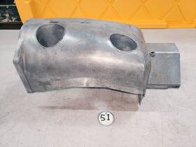 911800 Ski-doo 1969 Nordic 371 Rotax Front Engine Shroud Guard #911800
