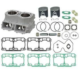 Sm-09601k Ski-doo Spi Dual Mxz 800 Etec New Cylinder Ring Pistons Gaskets Kit 2007-17