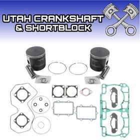 2453ps Ski-doo Wiseco Winderosa 800r Two 82mm Pistons Top End Kit 2007-2012 07-12 Gsx
