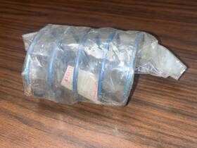 050582 Sno-jet Qty 1. Nos/oem Vintage Snowmobile Blue Spring Pn