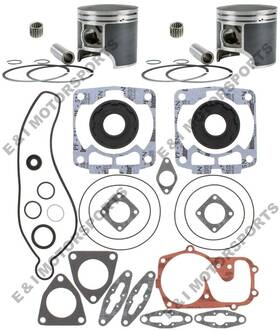 005pol600lspiferk7725x6 Spi Polaris Rmk 600 Rebuild Kit Pistons Gaskets Crank Seals Std Bore 2003 2004