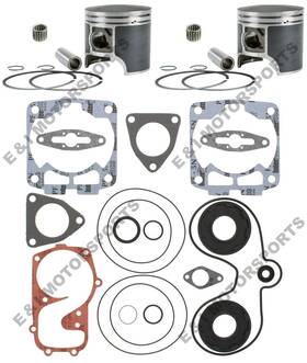 06pol600hospiferk77252 Spi 2006 Polaris Fusion 600 Ho Pistons Full Gasket Kit Crank Seals Std 77.25mm 06pol600hospiferk77252 Spi 2006 Polaris Fusion 600 Ho Pistons Full Gasket Kit Crank Seals Std 77.25mm